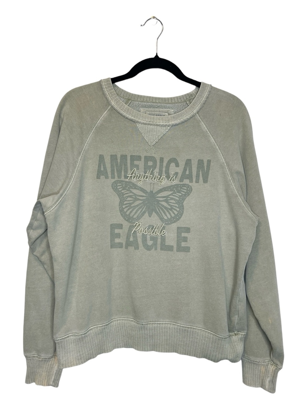 American Eagle Seriously Lived In oversized raglan sleeve sweatshirt size Small